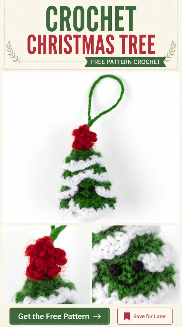 Crochet Tree Pattern for the 2024 Advent Calendar