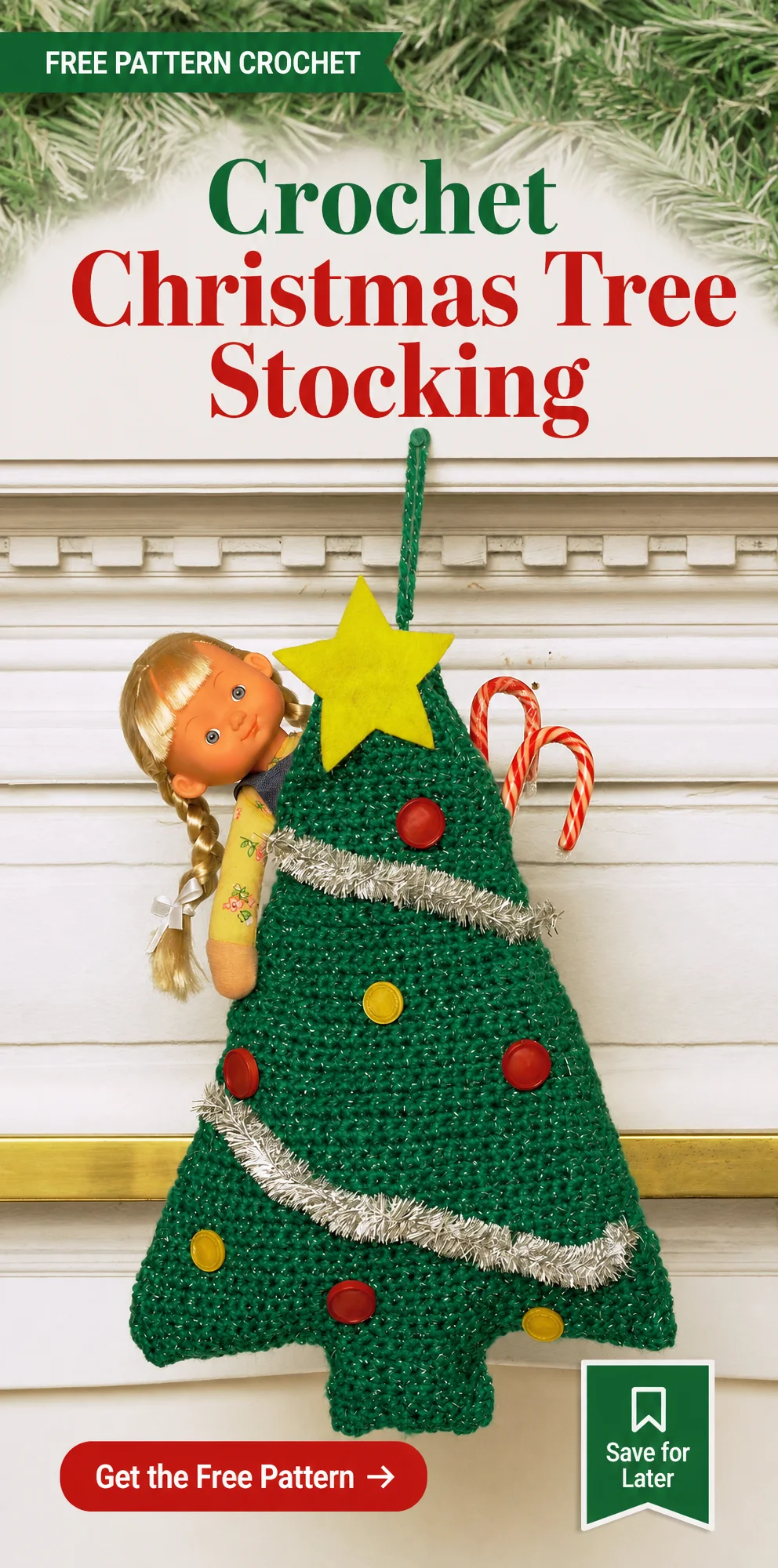 Simple Tree Stocking Pattern