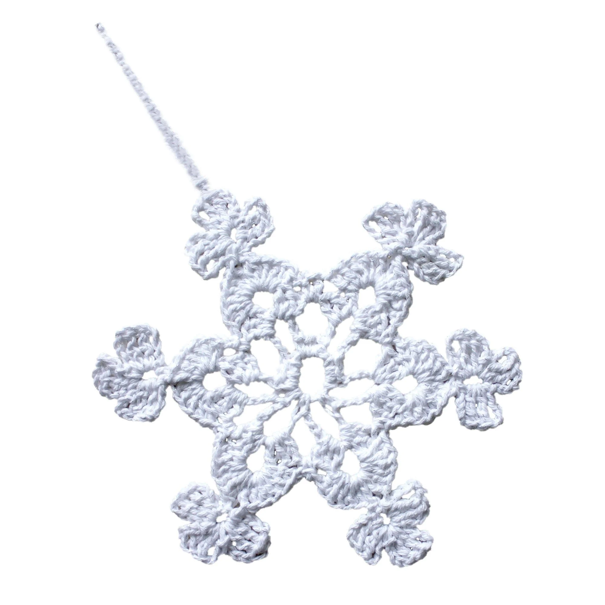 Twinkling Snowflakes crochet pattern for beautiful winter decorations